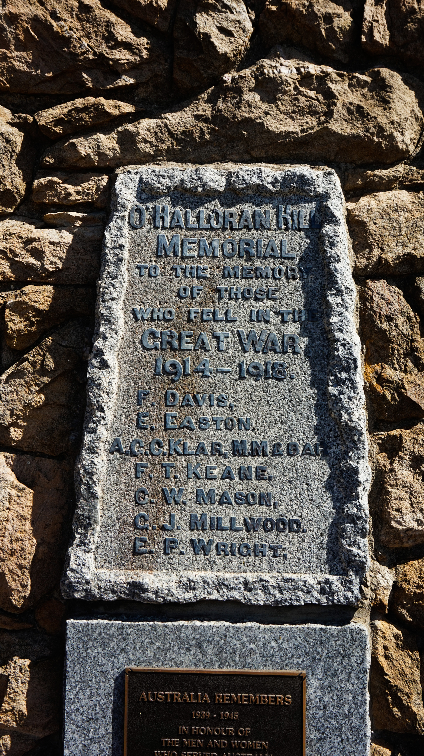 WM O'Halloran Hill SA 13